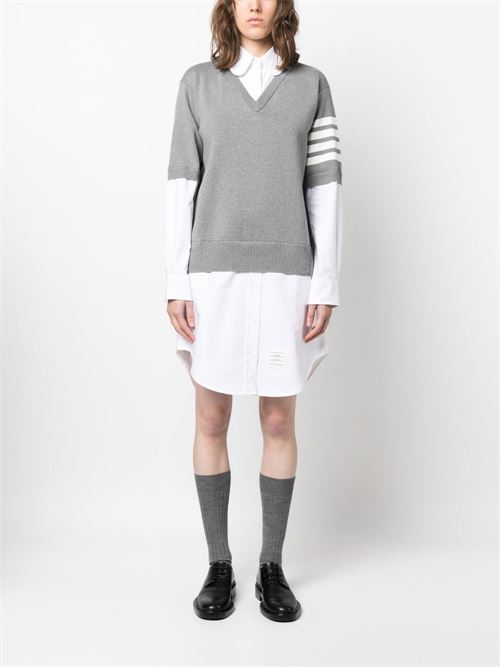 Abito con logo THOM BROWNE | FKD156AY3007035